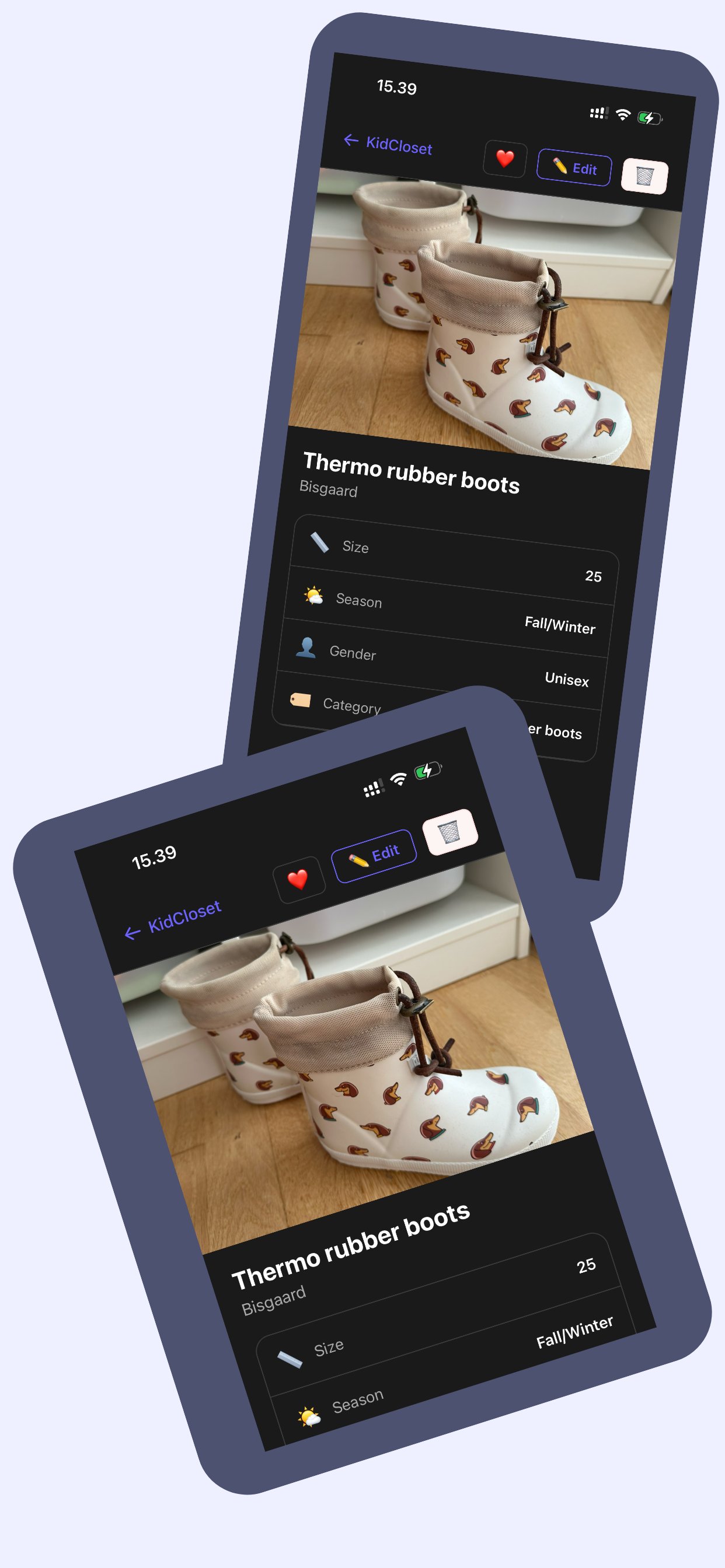 KidCloset cloud sync between devices